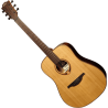 GUITARRA ACÚSTICA LÂG DREADNOUGHT TRAMONTANE 118 - NATURAL (ZURDOS)