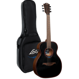 GUITARRA ACÚSTICA LÂG TRAVEL A/E  BLUE WAVE 1