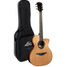 GUITARRA ACÚSTICA LÂG AUDITORIUM CUTAWAY A/E BLUE WAVE 2