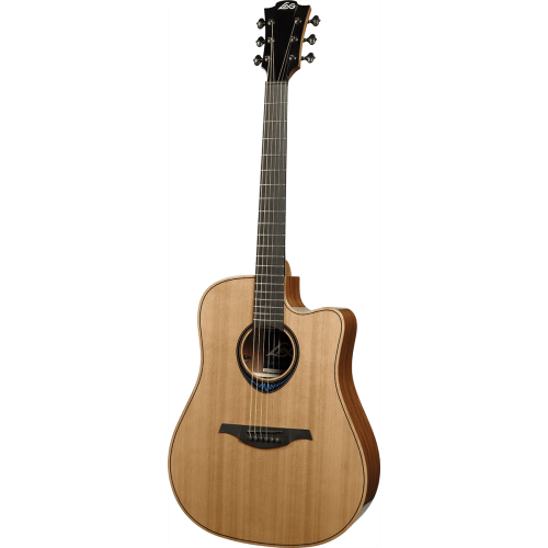 GUITARRA ACÚSTICA LÂG DREADNOUGHT CUTAWAY A/E BLUE WAVE 2