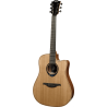GUITARRA ACÚSTICA LÂG DREADNOUGHT CUTAWAY A/E BLUE WAVE 2