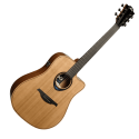 GUITARRA ACÚSTICA LÂG DREADNOUGHT CUTAWAY A/E BLUE WAVE 2