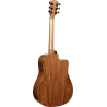 GUITARRA ACÚSTICA LÂG DREADNOUGHT CUTAWAY A/E BLUE WAVE 2