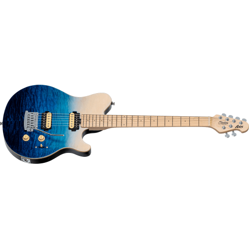 GUITARRA ELÉCTRICA AXIS AX3 QUILTED MAPLE HH M/M TREMOLO - Spectrum Blue