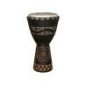 Djembe de 8? decorado con motivos africanos