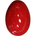 HUEVO SHAKER DE MADERA - ROJO