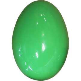 HUEVO SHAKER DE MADERA - VERDE
