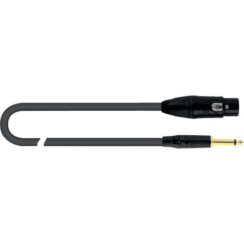 CABLE MICRÓFONO PVC XRL-JACK MONO - 10 m
