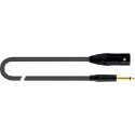 CABLE MICRÓFONO PVC XLR MACHO/JACK - 3 m
