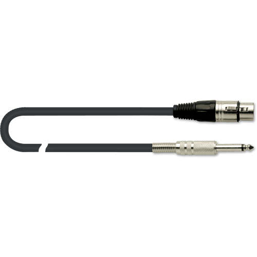 CABLE MICRÓFONO PVC XRL-JACK MONO - 5 m