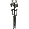 SOPORTE GUITARRA/BAJO DUAL UNIVERSAL CON AUTOBLOQUEO DE SEGURIDAD