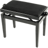BANQUETA PIANO DELUXE PB10 MADERA - NEGRO BRILLANTE