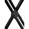 SOPORTE TECLADO T500 FORMATO ""X"" TRIGGER LOK / PERFIL DOBLE - NEGRO