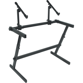 SOPORTE TECLADO Z726 FORMATO ""Z"" LARGO 2 NIVELES