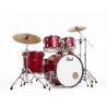 KIT ROADSHOW 2016B/1007T/1208T/1414F + 1405S con Herrajes, Sillín & Platos Solar (3)- Mate Red
