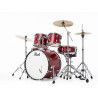 KIT ROADSHOW 2016B/1007T/1208T/1414F + 1405S con Herrajes, Sillín & Platos Solar (3)- Mate Red