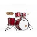 KIT ROADSHOW 2016B/1007T/1208T/1414F + 1405S con Herrajes, Sillín & Platos Solar (2)- Mate Red