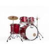 KIT ROADSHOW 2016B/1007T/1208T/1414F + 1405S con Herrajes, Sillín & Platos Solar (2)- Mate Red