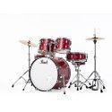 KIT ROADSHOW 2016B/1007T/1208T/1414F + 1405S con Herrajes, Sillín & Platos Solar (2)- Mate Red