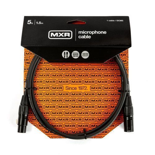 CABLE MICRÓFONO MXR® XLR-XLR - 1,5 m