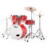 KIT DMP DECADE 2016B/1007T/1208T/1414F + 1455S con Herrajes - Matte Racing Red