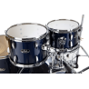 KIT ROADSHOW 2216B/1008T/1209T/1616F + 1455S Herrajes, Sillín & 3 Platos Solar - Royal Blue Metallic