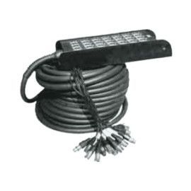 30 metros de cable. De 24 XLR a 4 XLR