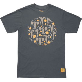 CAMISETA ZILDJIAN LE 400TH ANN CLASSICAL - S