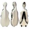 Estuche Cello TCM TCCC-PC01 4/4 blanco texturizado
