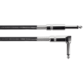 Cable de guitarra jack recto/acodado de 3 m