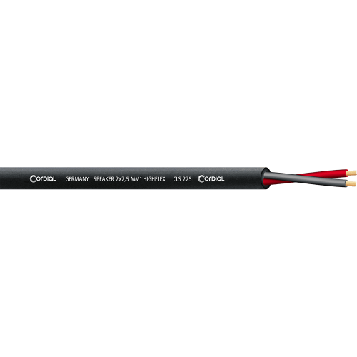 Bobina cable Altavoz 2,5 mm² 100 m