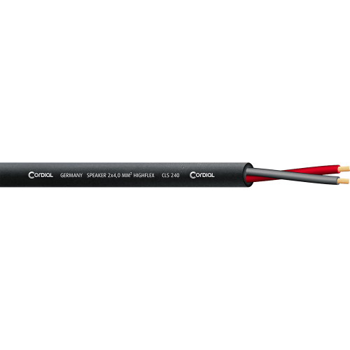 Bobina cable Altavoz 4mm² 100m