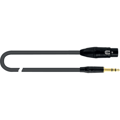CABLE MICRÓFONO PVC XRL-JACK STEREO - 5 m