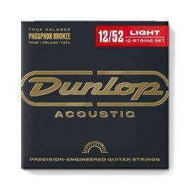 JUEGO ACÚSTICA PHOSPHOR BRONZE MEDIUM 12 St. 12-52