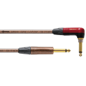 Cable de guitarra jack/jack acodado SILENT Metal - 6m