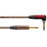 Cable de guitarra jack/jack acodado SILENT Metal - 6m