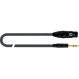 CABLE MICRÓFONO PVC XRL-JACK STEREO - 3 m