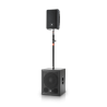 Altavoz PA portátil de 8 pulgadas con Bluetooth.