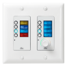 Controlador Ethernet con 8 botones y control de volumen