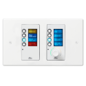 Controlador Ethernet con 8 botones y control de volumen
