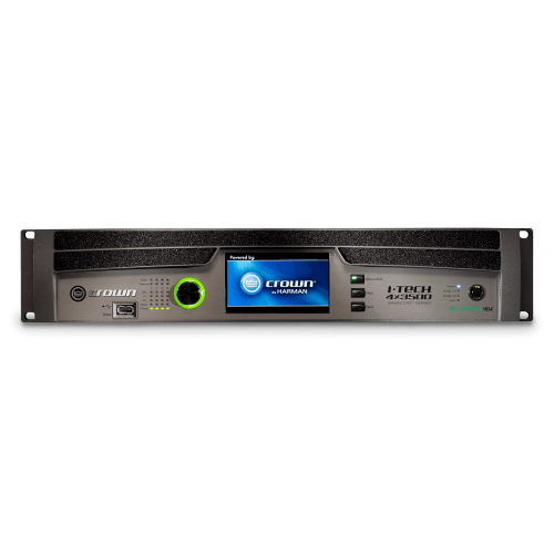 Amplificador de potencia de cuatro canales, 4000W con conector speakon
