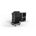 Altavoz line array potenciado de doble 6.5 pulgadas