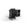 Altavoz line array potenciado de doble 6.5 pulgadas