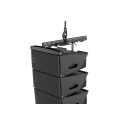 Altavoz line array potenciado de doble 6.5 pulgadas