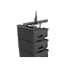 Altavoz line array potenciado de doble 6.5 pulgadas