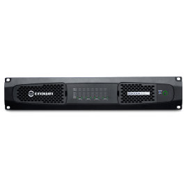 Amplificador de potencia de ocho canales, 600W @ 4? con audio en red Dante? / AES67, y compatible c