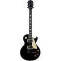 Guitarra eléctrica Eko Starter LS300 tipo LP - Negra