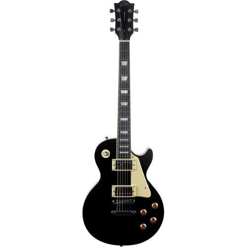 Guitarra eléctrica Eko Starter LS300 tipo LP - Negra