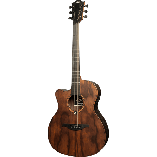 GUITARRA ACÚSTICA LÂG AUDITORIUM CUTWAY A/E - SAUVAGE (ZURDOS)