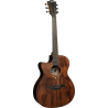 GUITARRA ACÚSTICA LÂG AUDITORIUM CUTWAY A/E - SAUVAGE (ZURDOS)
